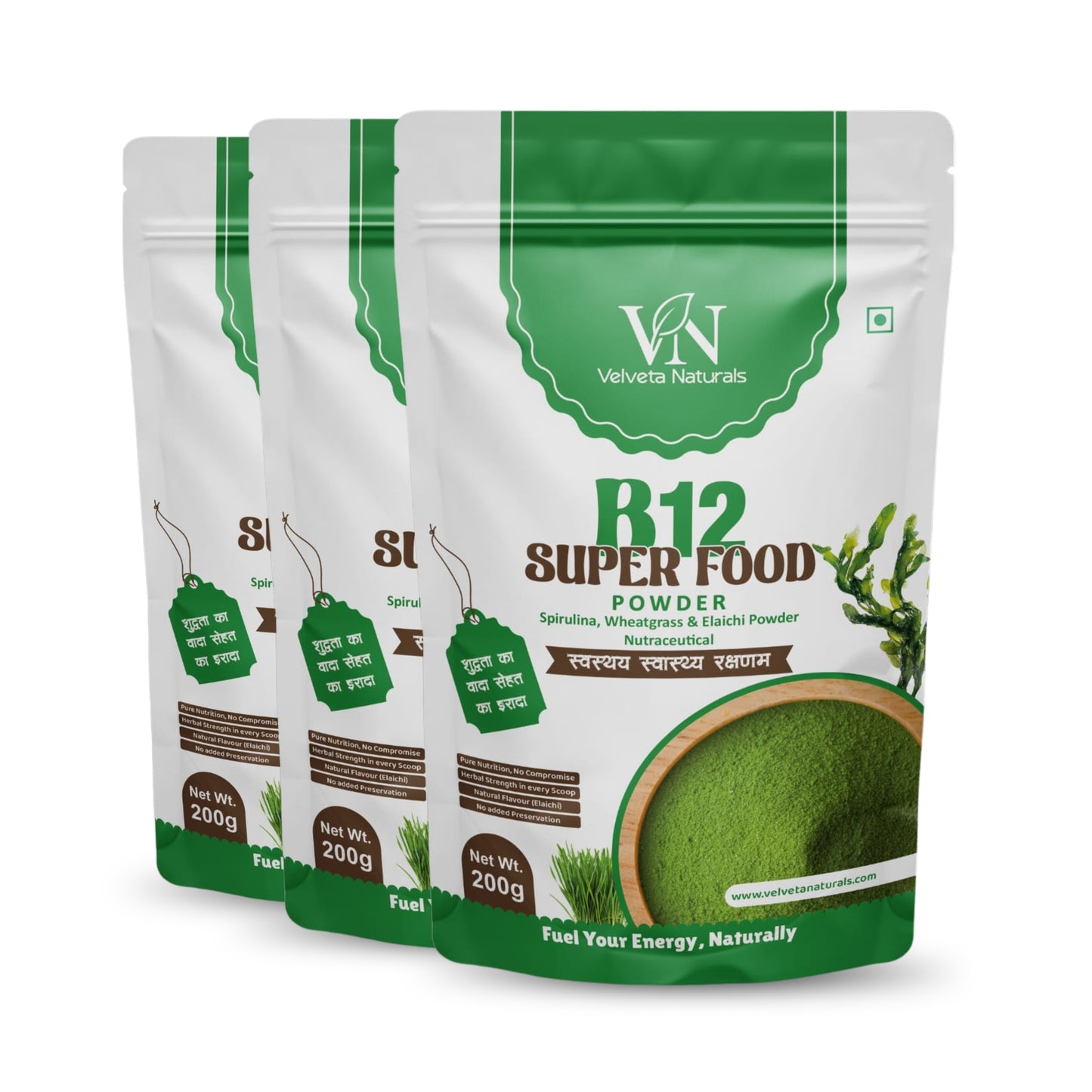 B12 SuperFood Powder-Supports Energy Levels, Digestive Health & Vitamin B12 Balance