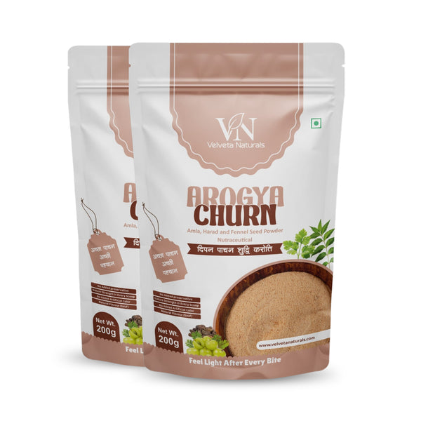 Arogya Churn-“A Trusted Formula for Digestive Comfort, Reduced Bloating & Natural Regularity”