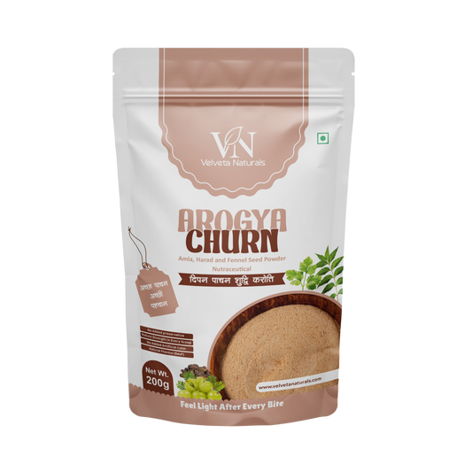 Arogya Churn-“A Trusted Formula for Digestive Comfort, Reduced Bloating & Natural Regularity”